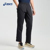 ASICS 亚瑟士 新款男子运动长裤时尚舒适轻量梭织反光印花跑步长裤
