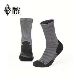 BLACKICE 黑冰 男款户外COOLMAX登山徒步袜干爽透气中帮运动袜篮球袜 Z2212