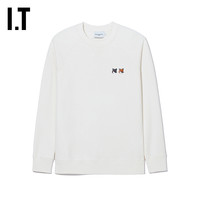 IT Maison Kitsune男装圆领卫衣时尚狐狸头刺绣套头衫M0358M