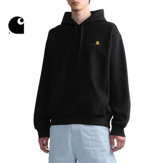 Carhartt WIP卫衣男装秋冬经典LOGO刺绣连帽卡哈特23I279L GYL/灰色