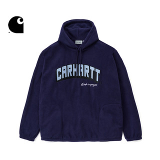 Carhartt WIP卫衣男装秋冬学院风LOGO字母图案印花连帽卡哈特059L GYL/灰色 XS