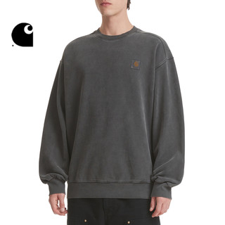 Carhartt WIP卫衣男装秋季经典LOGO标签特染造旧圆领23I522L