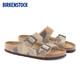 BIRKENSTOCK 勃肯 双扣拖鞋Arizona系列 迷彩棕正常版1024651