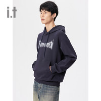 it UNDERGARDEN男装合身连帽卫衣2024春夏潮流休闲纯色连帽衫