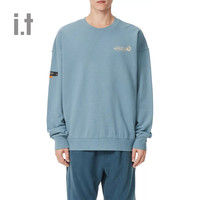 it MUSIUM DIV.男装圆领卫衣春夏休闲logo文字印花30430X