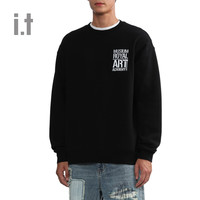 it MUSIUM DIV.男装圆领卫衣休闲秋冬图案印花套头衫00231XL