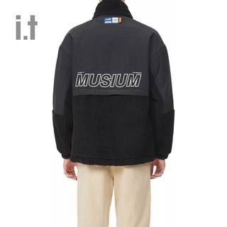 it MUSIUM DIV.男装立领夹克春夏潮酷拼接设计外套70338X