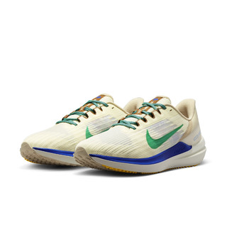 NIKE 耐克 官方NIKE WINFLO 9 PREMIUM 男子公路跑步鞋DV8997 100椰奶色/体育场绿/沙堆白 44