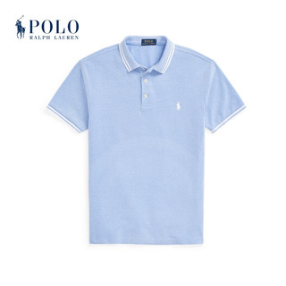 Polo Ralph Lauren 拉夫劳伦 男装 24年春修身版弹力Polo衫RL18124 400-蓝色 M