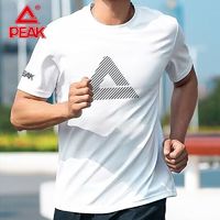 PEAK 匹克 官方正品夏季新款潮男中式t恤男透气耐磨休闲运动跑步帅气