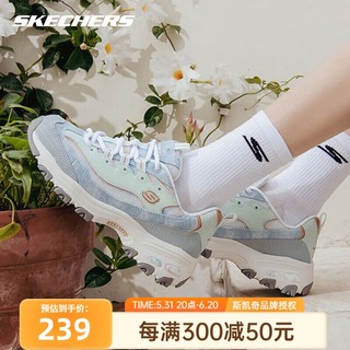 SKECHERS 斯凯奇 复古小白鞋厚底老爹鞋熊猫鞋