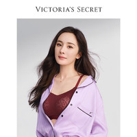 VICTORIA'S SECRET Q弹软支撑果冻条小雏菊老花蕾丝返定杯薄杯无钢圈背心 05P8 11216630 XS