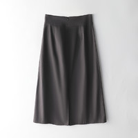 Smen诗萌韩版对摺系带设计半身裙气质通勤高腰包臀裙