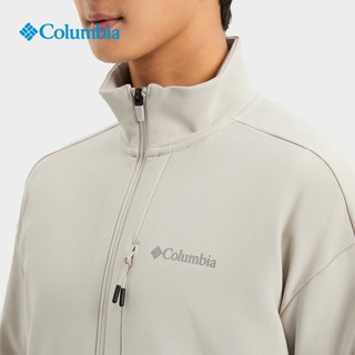 Columbia哥伦比亚户外男子拒水干爽柔软舒适软壳衣旅行外套AE5476 278 M(175/96A)