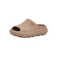 UGG 男士舒适休闲纯色露趾厚底洞洞鞋面一字拖鞋 1137973 沙丘色 44