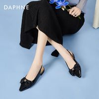 DAPHNE 达芙妮 多款可选达芙妮时装凉鞋女夏季时尚百搭休闲单鞋2024中跟粗跟鞋子优雅凉鞋