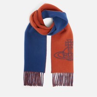 Vivienne Westwood Single Orb 提花羊毛围巾