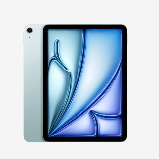 Apple 苹果 iPad Air 11英寸 M2芯片 2024年新款平板电脑(Air6/128G WLAN版/MUWD3CH/A)蓝色