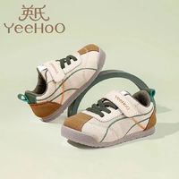 YeeHoO 英氏 童鞋男童板鞋春季新款软底儿童鞋子休闲鞋女童宝宝帆布鞋