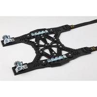 平安祥 盔甲钢板黑色单片加扳手加包装 盔甲钢板防滑链通用型抓地防滑