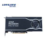 珑京 AMD Radeon PRO W7600 8G 3D建模设计渲染绘图专业显卡 支持8K视频输出