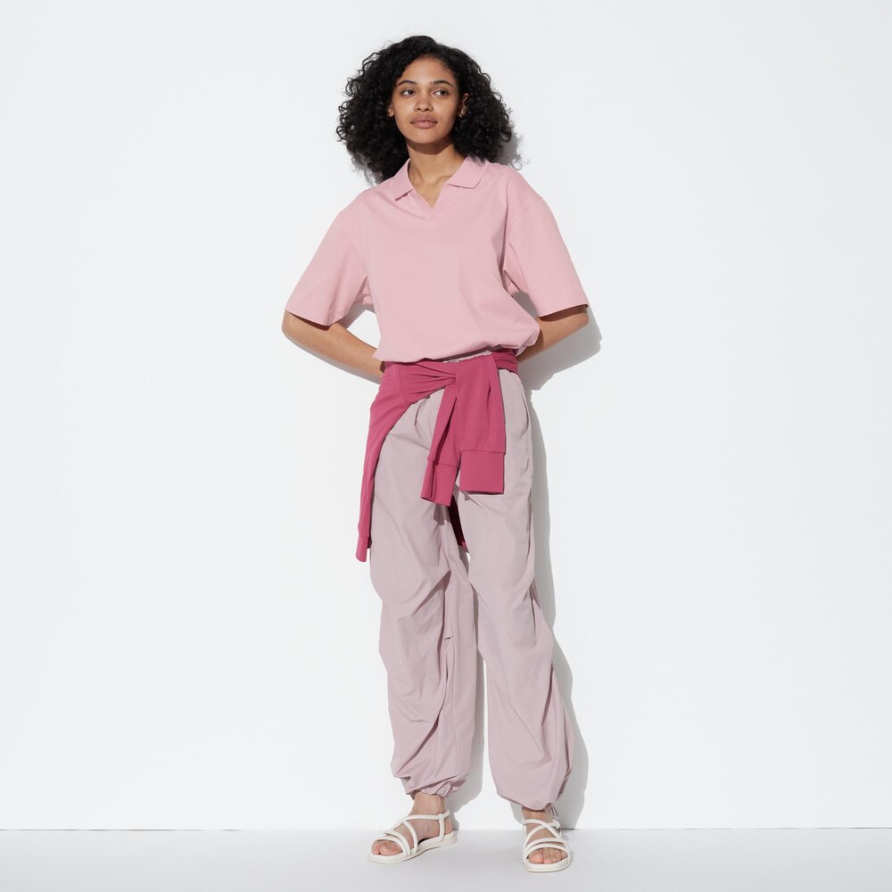 优衣库男装女装AIRism POLO衫/休闲通勤商务短袖466821