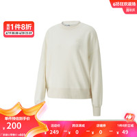 彪马（PUMA） 官方 子秋冬复古刺绣休闲卫衣 INFUSE 