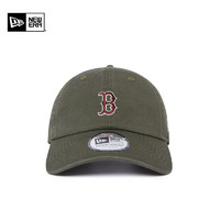 NEW ERA 纽亦华 2024新款MLB刺绣小标logo棒球帽子男女情侣 -绿色 OSFM