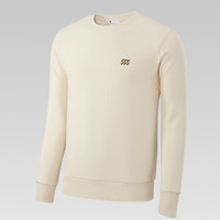 HLA 海澜之家 男士马术运动微弹宽松长袖 HNZWW4W108A 米杏 2XL