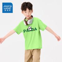 真维斯儿童t恤短袖女童棉半袖男童洋气衣服中大童宽松薄款休闲夏装 【