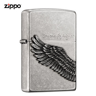 ZIPPO打火机三支装羽翼贴章 追崇自由梦想、真挚爱情的羽翼 