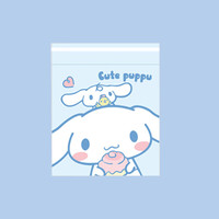 KD车载垃极袋可爱卡通车载清洁袋粘贴式桌面加厚自粘式一次性 甜心兔(20*30)-10个装 常规