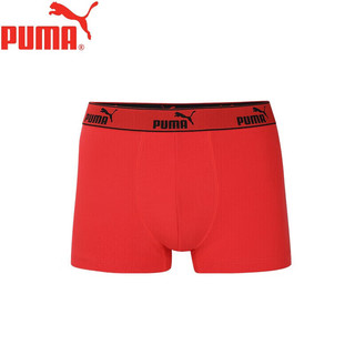 PUMA彪马男士内裤喜庆本命龙年结婚过年鸿运红内裤3条装红色 XL XL(160-180斤)