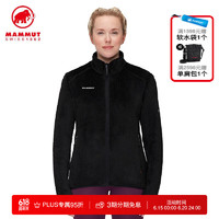 猛犸象（MAMMUT）Innominata 女士户外摇粒抓绒保暖速干中层外套上衣 黑色 XL