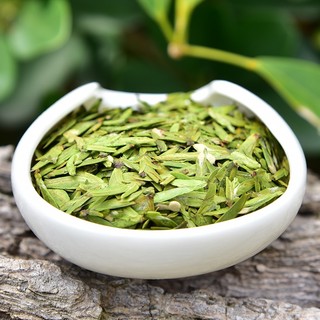 天福茗茶 茶叶 浙江特级龙井茶2024春茶 绿茶茶叶礼盒装50g*3罐