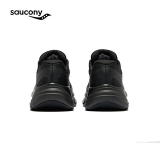 Saucony曾舜晞同款索康尼GUARD AMR复古跑鞋男夏季透气休闲跑步运动鞋子 黑色 39