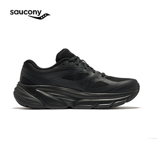 Saucony曾舜晞同款索康尼GUARD AMR复古跑鞋男夏季透气休闲跑步运动鞋子 黑色 44.5