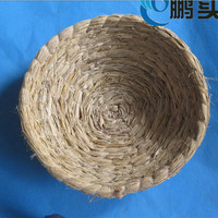 鹏实鸽子蛋窝 垫布防侧翻草窝圆方形蛋窝 养殖用品用具鸽子草窝蛋筐 圆底草窝