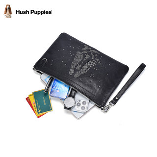 暇步士（Hush Puppies）手包男时尚潮流男士手拿包商务大容量 HA-1271066W-5715