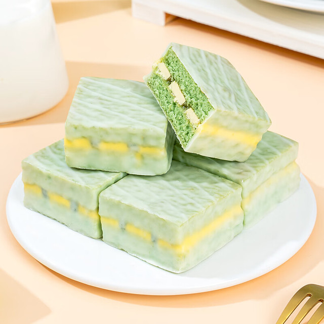 唇动 哈密瓜味蛋糕430g   多口味任选