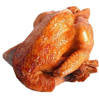 昌德隆整只熏鸡即食烧鸡真空五香烧鸡熟食特产传统老式烧鸡 熏烤鸡【500g-袋】