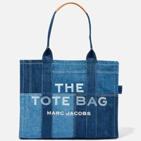 MARC JACOBS 大号牛仔提花托特包