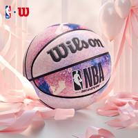 Wilson 威尔胜 ilson 威尔胜 官方NBA联名扎染7号标准室内外通用训练篮球礼盒礼物