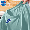 NASA ADIMEDAS 冰丝短袖T恤男夏季薄款防晒衣凉感透气纯色t恤衫百搭宽松圆领半袖