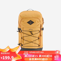 迪卡侬 DECATHLON 双肩包背包户外登山旅行徒步NH300书包20L-5045647 黄色