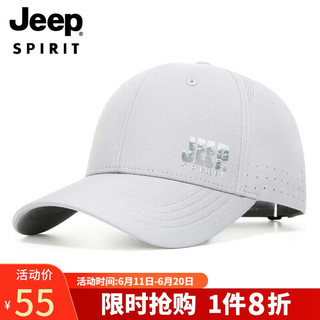 Jeep 吉普 帽子男棒球帽网眼速干遮阳帽男女士鸭舌帽运动休闲太阳帽A0615