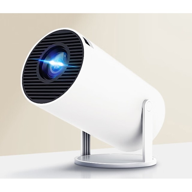 WEMI L300 投影仪家用智能投影机便携卧室手机投影 (自带支架 小巧便携 可投天花板 )