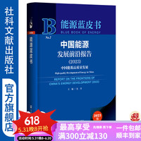 能源蓝皮书 中国能源发展前沿报告(2023);中国能源高质量发展 作者:史丹 主 社会科学文献出版社