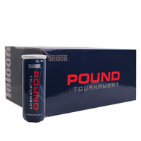 天龙（Teloon） 天龙网球比赛练习训练球用球P4高弹耐磨 PRO+POUND（3只/听）【1箱24听】