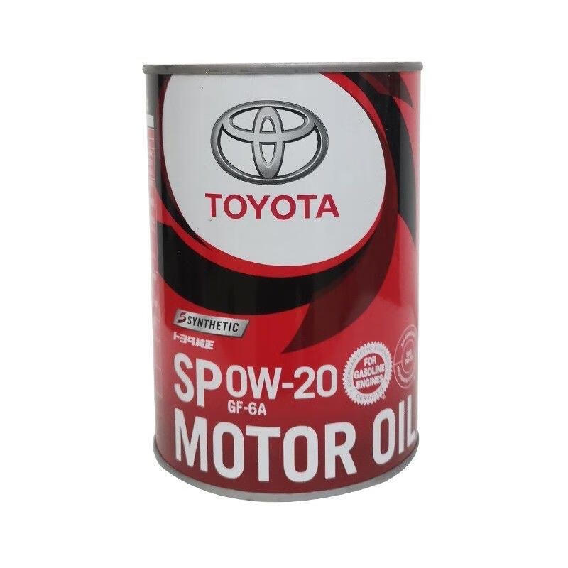 丰田（TOYOTA）原厂纯牌0W-20全合成机油润滑油凯美瑞卡罗拉锐志四类润滑油